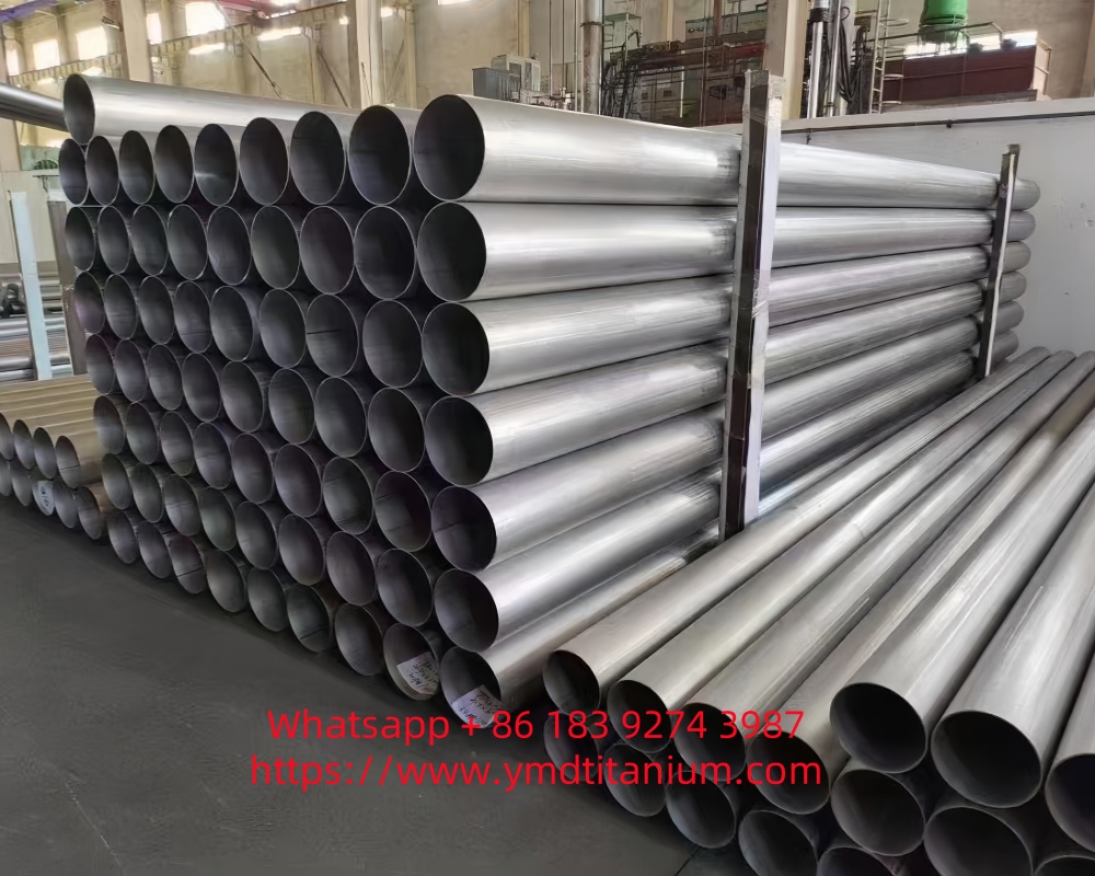 Titanium seamless tube